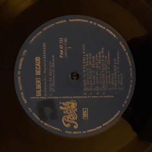 Gilbert Bécaud. Gilbert Bécaud. 1978 - Picture 3 of 4